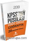 2019 KPSS'nin Pusulası Coğrafya Tamamı Çözümlü 20 Deneme