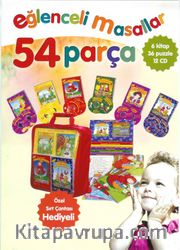 Eğlenceli Masallar (6 Kitap + 6 Cd + 6 Yapboz)