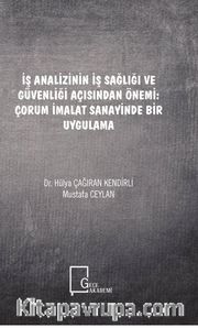 İş Analizinin İş Sağlığı ve Güvenliği Açısından Önemi: Çorum İmalat Sanayinde Bir Uygulama