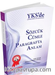 YKS Türkçe Sözcük Cümle Paragrafta Anlam Soru Kitabı