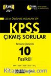 2014 KPSS Çıkmış Sorular Tamamı Çözümlü 10 Fasikül (Lise ve Önlisans Mezunları İçin)