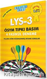 LYS-3 ÖSYM Tıpkı Basım 4 Fasikül Deneme <br /> Yıllara Göre Düzenlenmiş Efsane Sorular