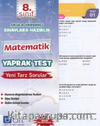 8. Sınıf Matematik Yaprak Test