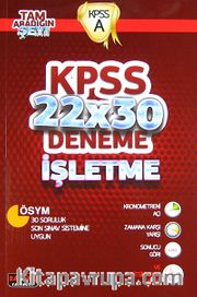 2014 KPSS 22x30 Deneme İşletme