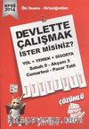 2014 KPSS Devlette Çalışmak İster Misiniz Çözümlü Soru Bankası Ön Lisans Ortaöğretim