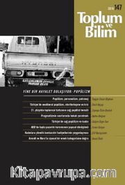 Toplum ve Bilim Sayı: 147
