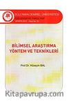 Bilimsel Araştırma Yöntem ve Teknikleri