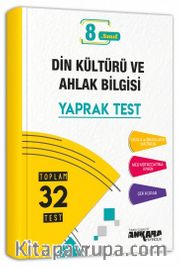 8. Sınıf Din Kültürü ve Ahlak Bilgisi Yaprak Test