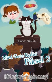 Mavi Gece Kedisi Piksel 2