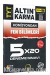 TYT Fen Bilimleri 5x20 Deneme Sınavı 