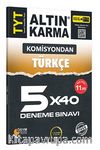 TYT Türkçe 5x40 Deneme Sınavı