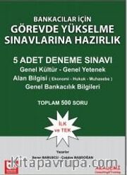 Bankacılar İçin Görevde Yükselme Sınavlarına Hazırlık 5 Adet Deneme Sınavı