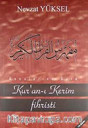 Konularına Göre Kur'an-ı Kerim Fihristi (İthal Kağıt)