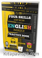 Four Skills English Practice Book - Dört Beceri İngilizce Çalışma Kitabı