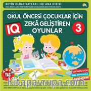 Okul Öncesi Çocuklar İçin IQ Zeka Geliştiren Oyunlar 3  (4- 7 Yaş)            .                         