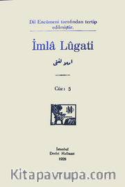 Osmanlıca İmla Lügati Cüz 5