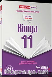 11. Sınıf Kimya Akordiyon Kitap