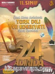 11. Sınıf Türk Dili ve Edebiyatı 24 Adımda Özel Konu Anlatımlı Soru Bankası