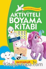 Aktiviteli Boyama Kitabı - Hayvanlar