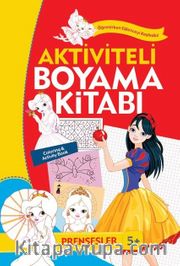 Aktiviteli Boyama Kitabı - Prensesler