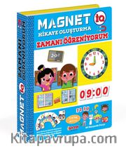 Magnetiq Hikaye Oluşturma - Zamanı Öğreniyorum (69 Parça) (IQ1529)