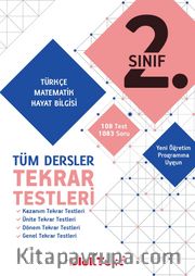 2. Sınıf Tüm Dersler Tekrar Testleri