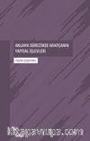 Anlama Sürecinde Arapçanın Yapısal İşlevleri