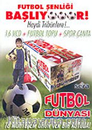 Futbol Dünyası (16 vcd+Top+Spor Çanta)
