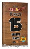 2019 KPSS Frekans Türkçe 15 Deneme Sınavı 