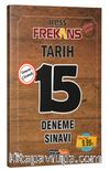 2019 KPSS Frekans Tarih Çözümlü 15 Deneme Sınavı