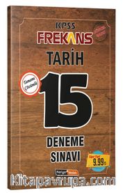 2019 KPSS Frekans Tarih Çözümlü 15 Deneme Sınavı