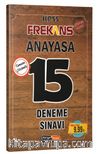 2019 KPSS Frekans Anayasa Çözümlü 15 Deneme Sınavı 