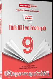 9. Sınıf Türk Dili ve Edebiyatı Akordiyon Kitap
