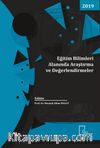 Eğitim Bilimleri Alanında Araştırma ve Değerlendirmeler