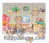Akvaryum ve Kediler Ahşap Puzzle 35 Parça (XXXV-01)