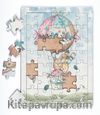 Balonla Seyahat Ahşap Puzzle 35 Parça (XXXV-03)