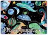 Dinozorlar Uzayda Ahşap Puzzle 35 Parça (XXXV-06)