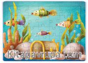 Dipteki Hazine Ahşap Puzzle 35 Parça (XXXV-07)