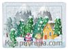 Kış Dostları Ahşap Puzzle 35 Parça (XXXV-12)