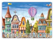 Masal Kasabası Ahşap Puzzle 35 Parça (XXXV-15)