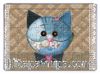 Yamalı Kedi Ahşap Puzzle 54 Parça (LIV-28)