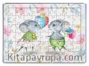Sürpriz Ahşap Puzzle 54 Parça (LIV-25)