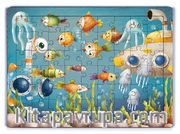 Okyanus Derinleri Ahşap Puzzle 54 Parça (LIV-19)