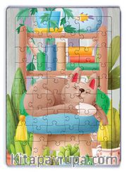 Mutluluk Ahşap Puzzle 54 Parça (LIV-18)