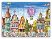 Masal Kasabası Ahşap Puzzle 54 Parça (LIV-15)