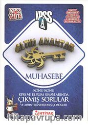 2013 KPSS Altın Anahtar Muhasebe Çıkmış Sorular