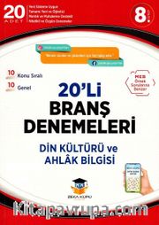 8. Sınıf LGS Din Kültürü ve Ahlak Bilgisi 20' li Branş Denemeleri