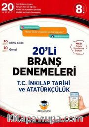 8. Sınıf T.C İnkılap Tarihi ve Atatürkçülük 20 li Branş Denemeleri