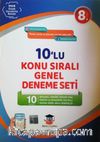 8. Sınıf LGS 10'lu Konu Sıralı Genel Deneme Seti