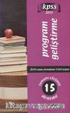 2013 KPSS Program Geliştirme Tamamı Çözümlü 15
